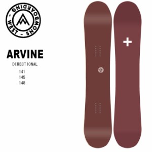 ウエスト スノーボード WEST SNOWBOARD ARVINE 23-24 アルバイン Womens スノボ 板 ハイブリッド 