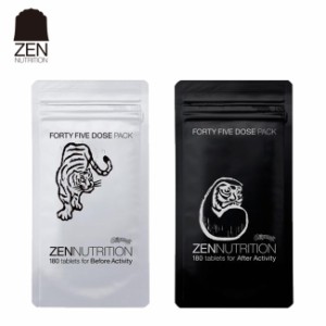 自然・天然サプリ ZEN トラ＆ダルマ 180粒 持久系エネルギー スピードリカバリー ゼン アミノ酸サプリメ