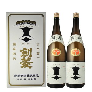 【2本箱入り】剣菱　上撰　1800ml