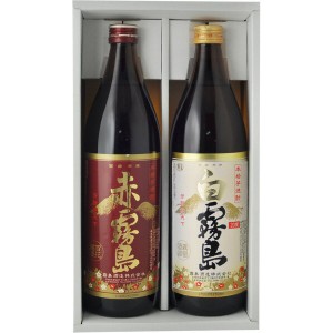 飲み比べ 赤霧島・白霧島　芋焼酎　2本飲み比べセット（ギフト箱付）