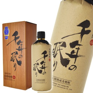 千年の眠り　長期樫樽貯蔵　古酒　麦　40度　720ml(5)