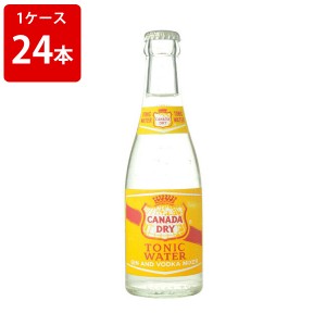 カナダドライ　トニックウォーター 207ml　（1ケース/24本入り）