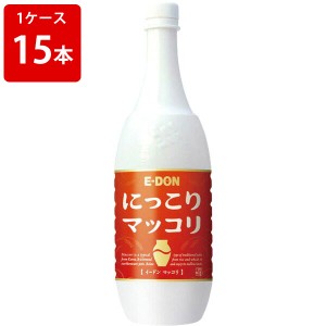 二東　にっこりマッコリ　6度　1000ml 1ケース15本（ペットボトル入り）