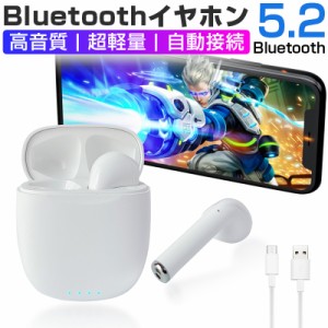 ワイヤレスヘッドセット Bluetooth5.2 ワイヤレスイヤホン ブルートゥースイヤホン インナーイヤー型 ノイズキャンセリング