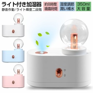 加湿器 ミニ加湿器 卓上加湿器 USB充電式 超音波式 ナノミスト噴霧 4時間連続噴霧 8時間断続噴霧 コードレス