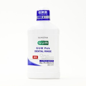 サンスター GUM（ガム） ガムプロズ デンタルリンス ノンアルコール 500ml