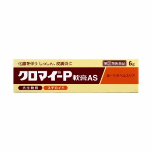 【指定第2類医薬品】クロマイーP軟膏 6G