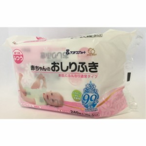 アンドコンフォート あかちゃんのおしりふき 80枚×3P