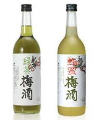 化粧箱入り　中野BC 緑茶梅酒と蜂蜜梅酒 りょくちゃうめしゅ はちみつうめしゅ 各720ML×2本セット 梅酒 ギフト プレゼント クリスマス 