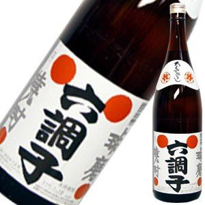 米焼酎 25°六調子 1.8L瓶 2本 熊本県 六調子酒造 送料無料