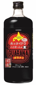 ギフト プレゼント 母の日 家飲み リキュール ホッカイドウハイボールの素 ガラナ風味 710ml瓶 2ケース12本入 合同酒精