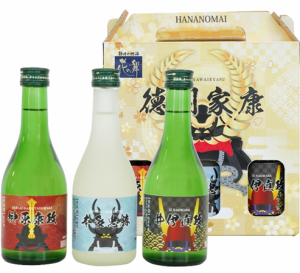 日本酒セット 花の舞 徳川家康 武将三傑 3本飲み比べセット（各300ml×3本）静岡県 花の舞酒造 一部地域を除き送料無料