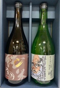 ギフト プレゼント 蓬莱泉 純米酒 特別純米酒 飲み比べセット 霞月かすみづき と可べし 720ml 2本 詰合せ 専用ギフト箱入 愛知県 関谷醸