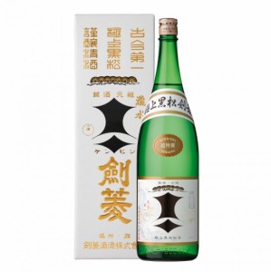 極上 黒松 剣菱 1.8L瓶 箱入 1本 清酒 純米酒 兵庫県 剣菱酒造　ギフト プレゼント クリスマス 父の日 家飲み