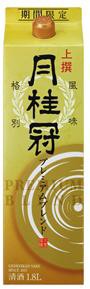 日本酒 上撰 月桂冠 さけパック プレミアムブレンド1.8L12本 普通酒 京都府 月桂冠 一部地域を除き送料無料