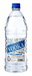 ギフト プレゼント 家飲み 家呑み スピリッツ GODO VODKA ゴ―ド― ウォッカ 37度 1.8Lペット 1本 合同酒精