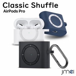 Airpods Pro2 ケース Airpods Proケース シュピゲン クラッシック シャッフル iPod shuffle 完全再現 カラビナ リング 付き 落下防止 air