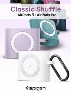 Airpods Pro2 ケース Airpods 第3世代 ケース 2021 Airpods3 Airpods Proケース シュピゲン クラッシック シャッフル iPod shuffle 完全