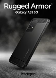 Galaxy A53 5G ケース TPU ラギッド・アーマー シュピゲン 耐衝撃 米軍MIL規格取得 SC-53C SCG15 持ちやすい ギャラクシーa53 5G ケース 