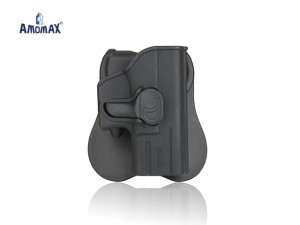 AMOMAX QR-Tactical ホルスター (リアルサイズ G26/G27/G33) BLACK