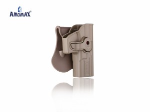 AMOMAX QR-Tactical ホルスター (Airsoft Glock WE/マルイ/KJ) FDE