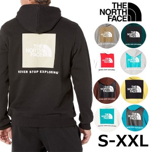 ノースフェイス パーカー メンズ S-XXL ロゴ バックプリント ボックスロゴ パーカー 大きいサイズ ブランド 裏起毛 おしゃれ スウェット