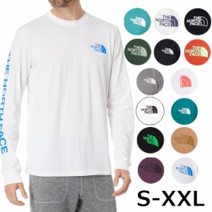 ノースフェイス 長袖Tシャツ メンズ S-XXL ヒット ロングスリーブ Tシャツ ロンT 長袖 Tシャツ カジュアル ブランド アウトドア おしゃれ