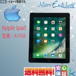 中古品 アップル Apple iPad 第4世代 A1458 MD510J/A ブラック 9.7インチ 送料無料 代引可 16GB Bluetooth Wifi