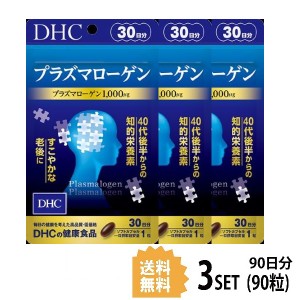 DHC プラズマローゲン 30日分×3パック （90粒） ディーエイチシー サプリメント ヤマブシタケ スケレティウム・トルツオーサム 粒タイプ