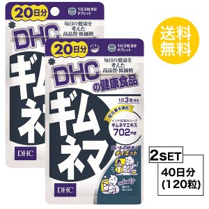 DHC ギムネマ 20日分×2パック （120粒） ディーエイチシー サプリメント ギムネマ ハーブ 健康食品 粒タイプ