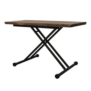 ケルト 昇降テーブル 古木 リフティングテーブル ローテーブル 机 ダイニングテーブル
