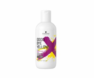 Schwarzkopf シュワルツコフ グッバイ イエロー カラーシャンプー 310g ムラサキシャンプー ムラシャン 黄ばみ カラーキープ 退色 防止 