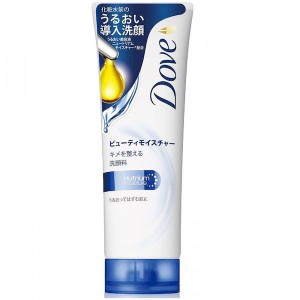 Dove ダヴ ビューティモイスチャー洗顔料 130g 洗顔 洗顔フォーム セラミド 泡 洗顔料 泡立ち うるおい 濃密 美容液 ホワイトフローラル 