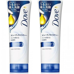 Dove ダヴ ビューティモイスチャー洗顔料 130g 洗顔 洗顔フォーム セラミド 泡 洗顔料 泡立ち うるおい 濃密 美容液 ホワイトフローラル 