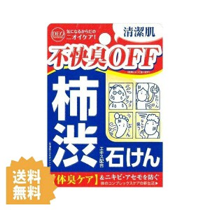 デオタニング ソープ 100g コスメテックスローランド 石鹸 柿渋 柿タンニン 殺菌 不快臭 うるおい 洗顔 ボディソープ お風呂 臭い 体臭 