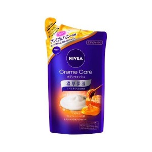 NIVEA ニベア クリームケア ボディウォッシュ イタリアンプレミアムハニーの香り 詰替え用 360ml×2セット ボディソープ 泡 スキンケア 