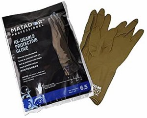マタドール ゴム手袋 7 耐久性 パーマ用品 シャンプー用品 天然ゴム 7インチ 定番