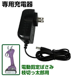 枝切り太郎 充電器 枝切っ太郎用 電動剪定はさみ用 充電器 ASH-30MAD 枝切り太郎 枝切っ太郎 替え 充電器 リチウムイオン電池式電動剪定