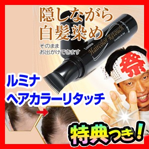 ルミナ ヘアカラーリタッチ 20g 本体 部分用ヘアカラー 白髪隠し ヘアーカラーリタッチ 部分用白髪染め 洗い流し不要