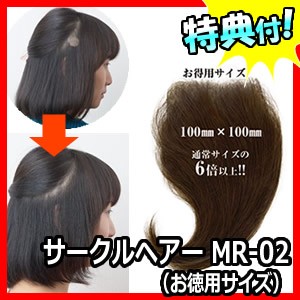 円形脱毛用 サークルヘアー（お徳用） 人毛100％ 円形脱毛用ウィッグ ポイントヘアー かつら 円形脱毛隠しシート レディースカツラ 女性