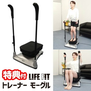 ライフフィット トレーナー モーグル 2way 振動マシン Fit004 2ウェイ  LIFE FIT 腹筋 全身運動 有酸素運動 ぶるぶるマシン 2Way振動マシ