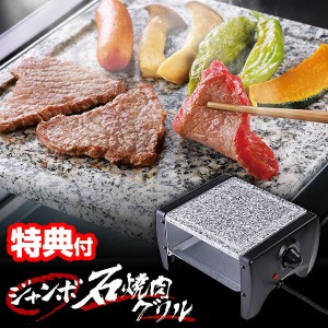 【選ぶ景品】 ライソン ジャンボ石焼き肉グリル LITHON KDGC-016B 岩プレート 石焼きプレート 天然花崗岩 石焼肉グリル ステーキ 石焼肉