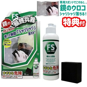 ファイナルシャイン ウロコクラッシャー 150ml うろこ 日本製 頑固なウロコ汚れがジャリジャリ落ちる 風呂掃除 洗剤 水
