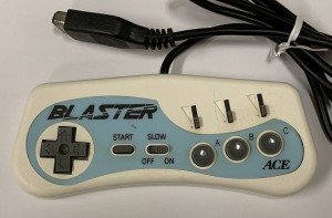 【送料無料】【中古】MD メガドライブ メガドライブ専用 メガブラスター ホワイト コントローラー ACS-01