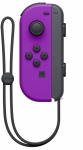 【欠品あり】【送料無料】【中古】Nintendo Switch Joy-Con(L) ネオンパープル ジョイコン スイッチ ストラップなし