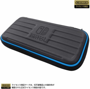 【送料無料】【中古】Nintendo Switch タフポーチ for Nintendo Switch Lite ブラックｘブルー 【Nintendo Switch Lite対応】 ケース
