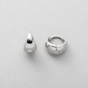 【ゆうパケット送料無料】シルバー925 ピアス フープピアス silver925 金属アレルギー レディース 雫 ドロップ 小さい 小さめ キャッチレ