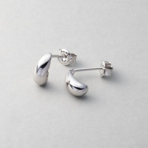 【ゆうパケット送料無料】シルバー925 ピアス 金属アレルギー silver925 sv925 刻印あり レディース メンズ スタッドピアス ドロップ ぷ