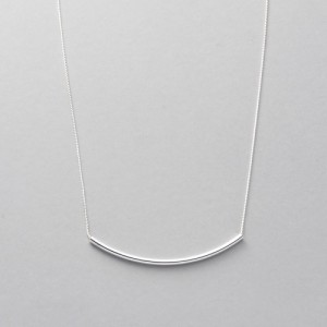 【ゆうパケット送料無料】シルバー925 ネックレス 金属アレルギー silver925 sv925 メンズ レディース ショート チェーン バー パイプ シ