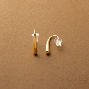 【ゆうパケット送料無料】ステンレス製 ピアス フックピアス 金属アレルギー 316L つけっぱなし サージカルステンレス ドロップ 小ぶり